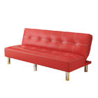 Imitación de cuero Sofa Bed For Living Room convertible